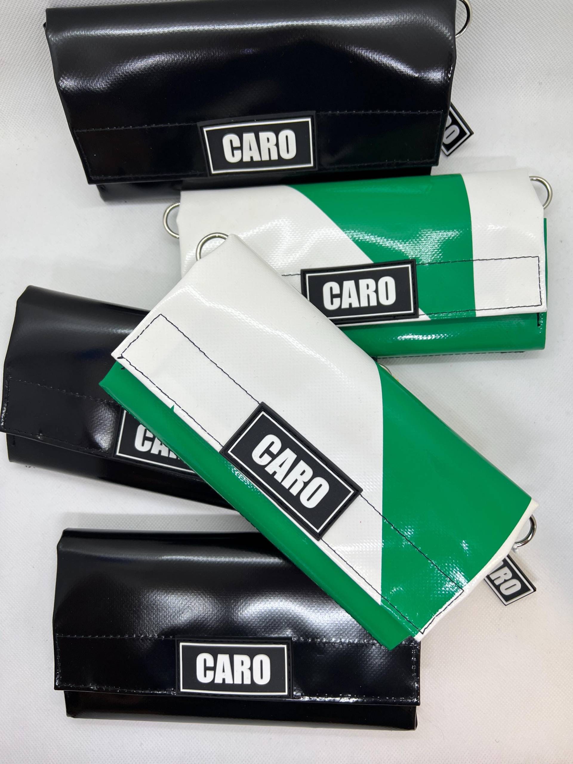 Upcycling Mini-Lkw-Planentasche Und Geldbörse von byCAROdesign