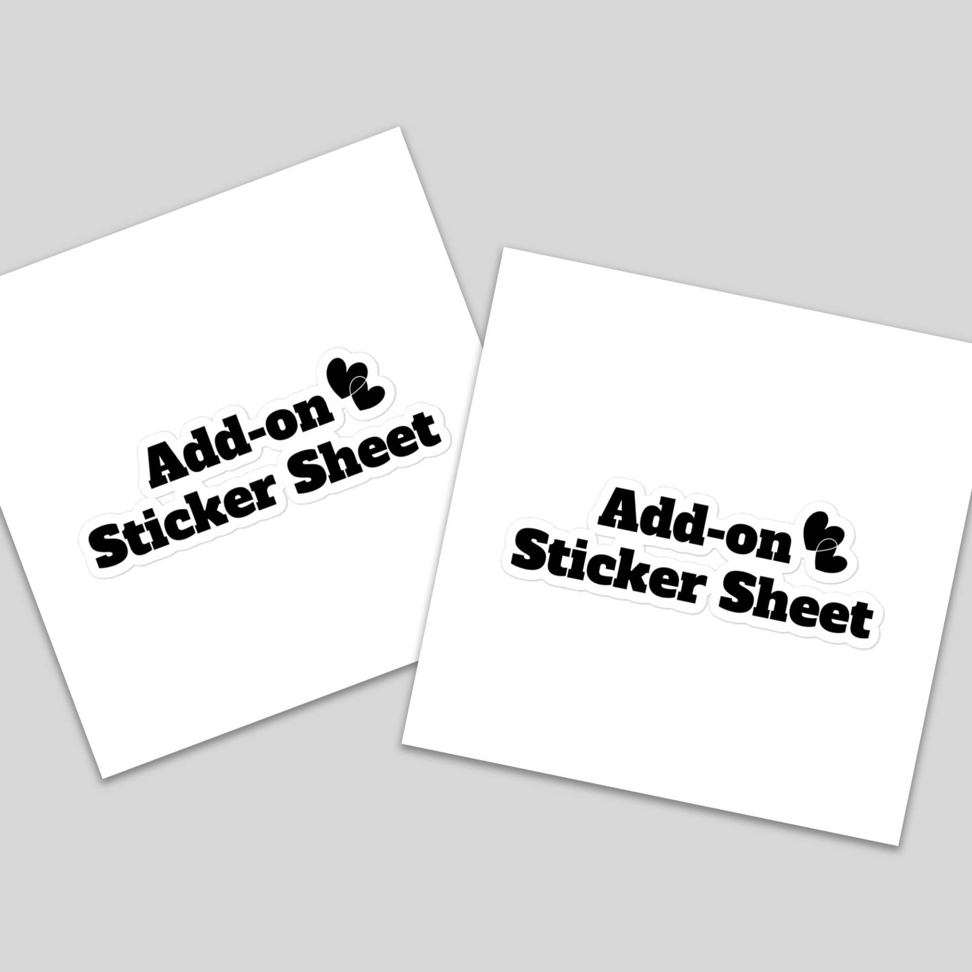 Add-On Custom Portrait Sticker Sheet Mit Dem Gleichen Design Add-On Custom Portrait Sticker Sheet Mit Dem Gleichen Design von byGiggleBubble