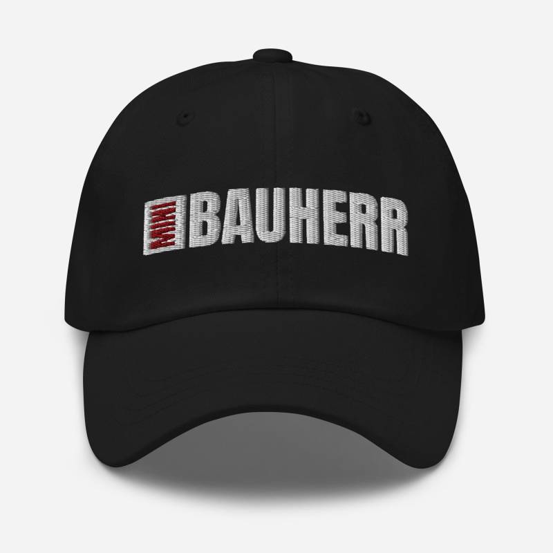 Geschenkidee Hausbau Kinder Richtfest Mini-Bauherr Mütze Basecap Mit Stickerei von byJuliaRenzelmann