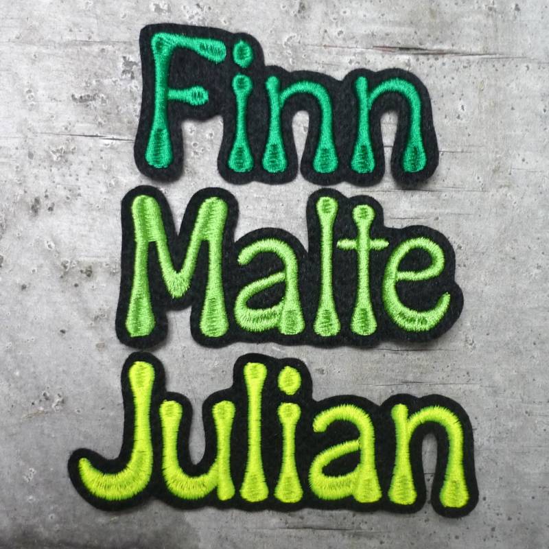 Große Namensapplikation | Schrift 15 Aufnäher/Applikation Auf Schwarzem Filz Wunschname Farbauswahl Einschulung Schultüte Große Namensapplikation | Schrift 15 Aufnäher/Applikation Auf Schwarzem Filz Wunschname Farbauswahl Einschulung Schultüte von byKikkine