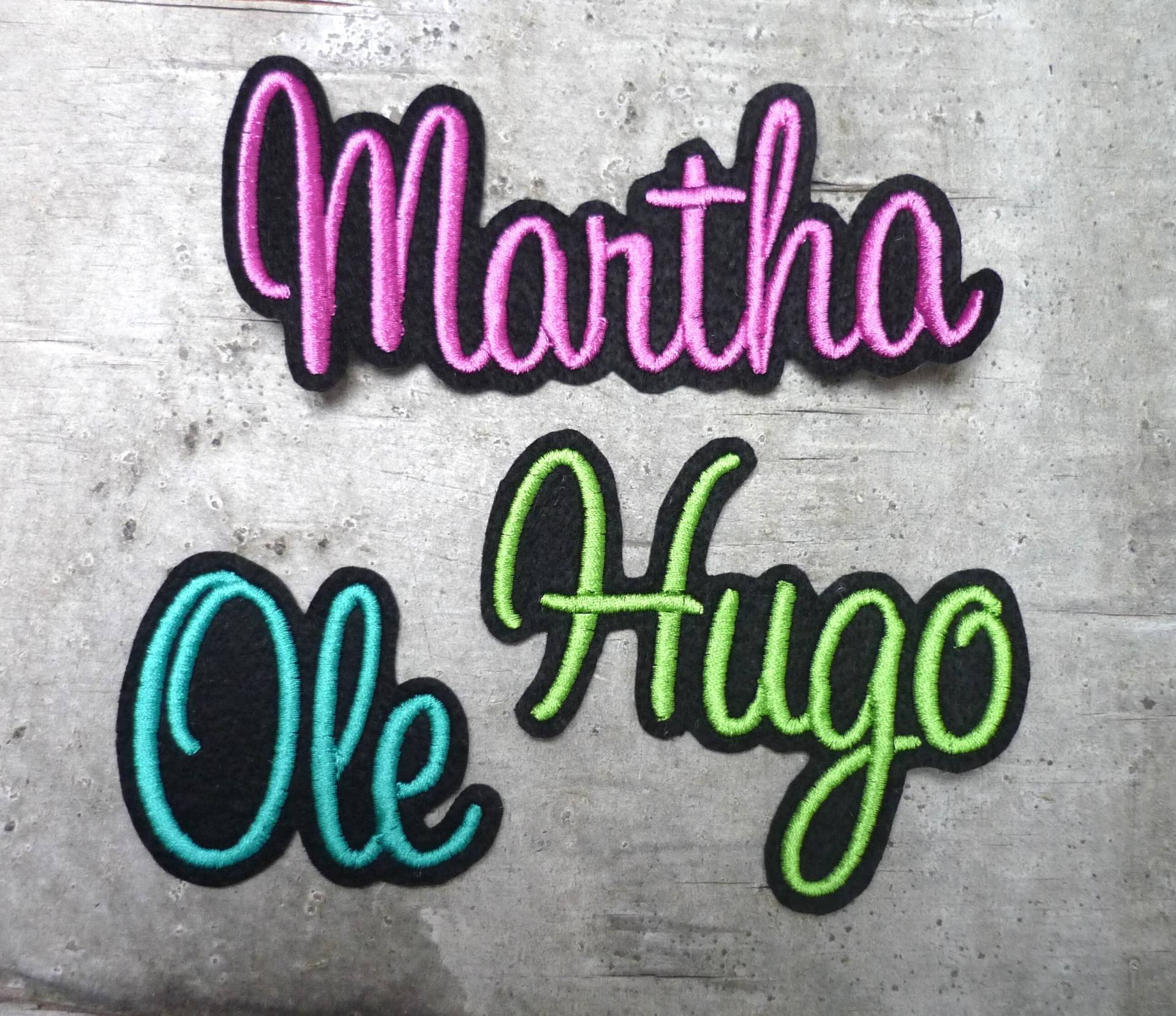 Große Namensapplikation | Schrift 4 Aufnäher/Applikation Schwarzem Filz Wunschname Farbwahl Neon Einschulung Schultüte Große Namensapplikation | Schrift 4 Aufnäher/Applikation Schwarzem Filz Wunschname Farbwahl Neon Einschulung Schultüte von byKikkine