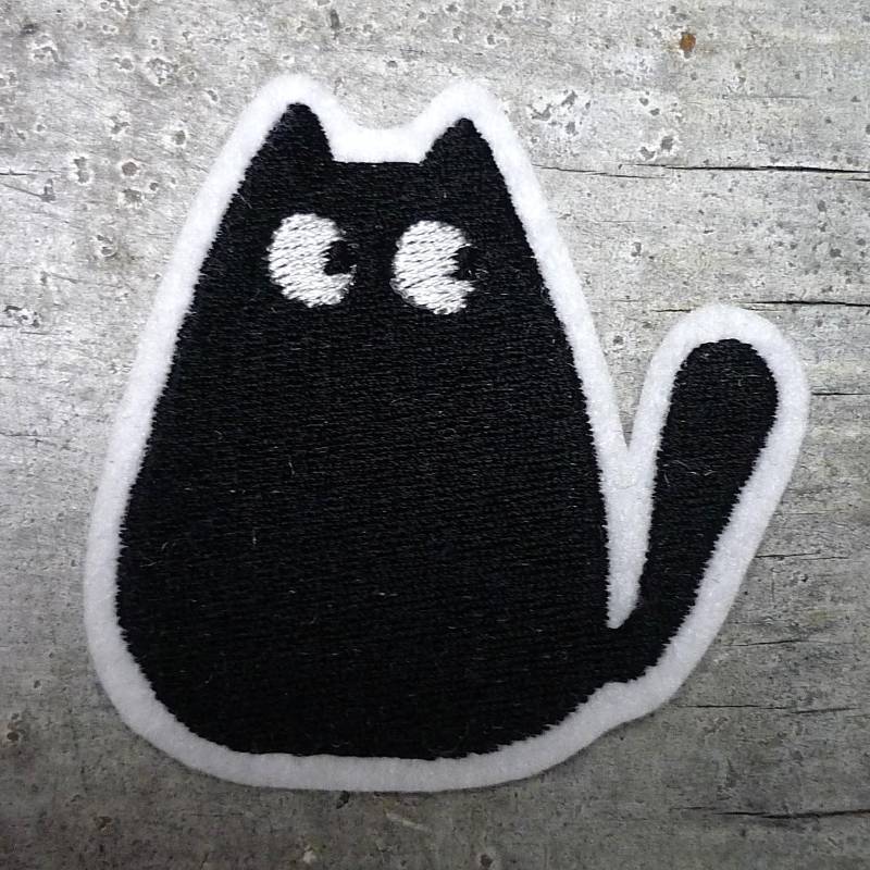 Katze Aufnäher/Applikation 3 Größen Katze Aufnäher/Applikation 3 Größen von byKikkine