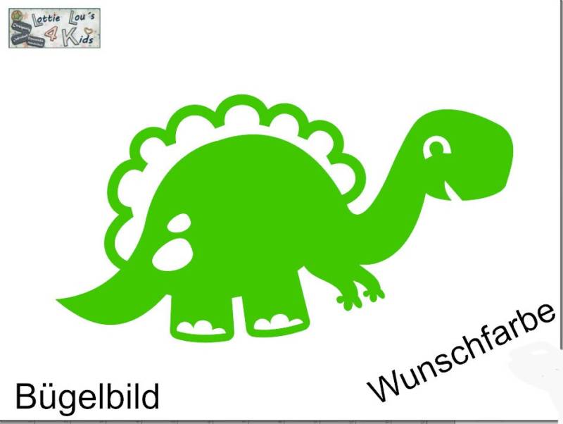 Iron On Bügelbild Dinosaurier Dino T-Rex Xxl von byLottieLou