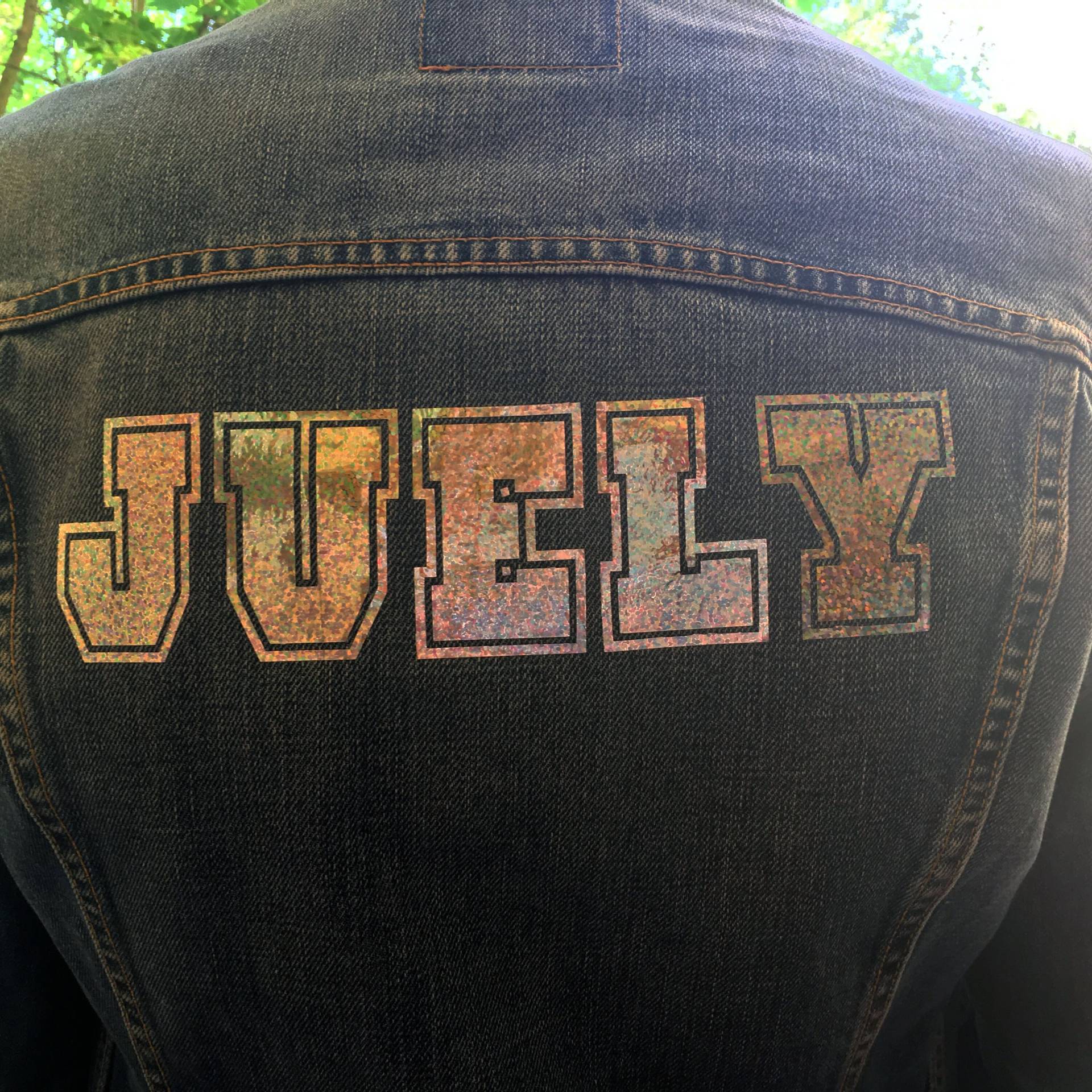 Iron On Bügelbild Glitzer Effekt Mit Wunschname Iron On Bügelbild Glitzer Effekt Mit Wunschname von byLottieLou