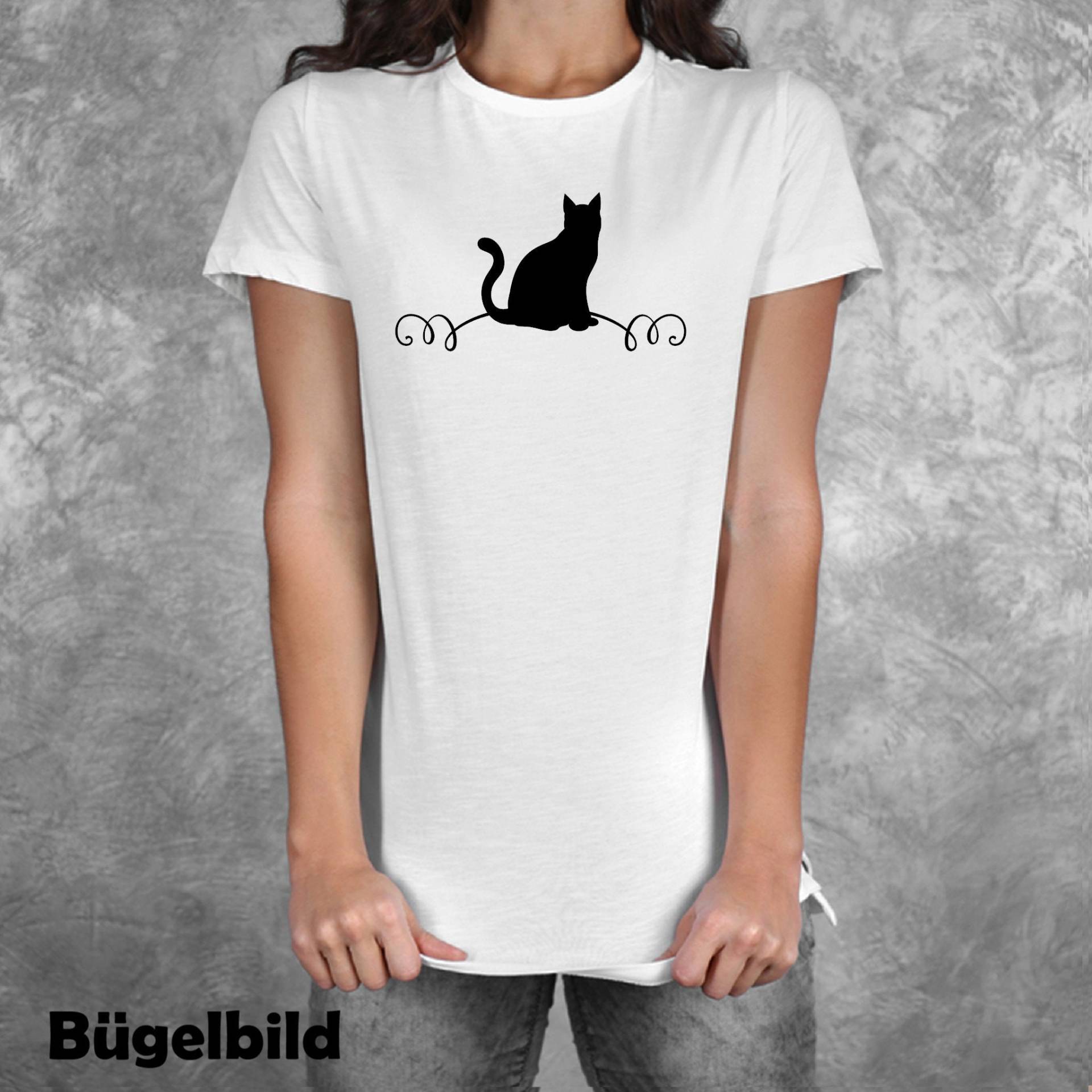 Iron On Bügelbild Katze Cat Iron On Bügelbild Katze Cat von byLottieLou