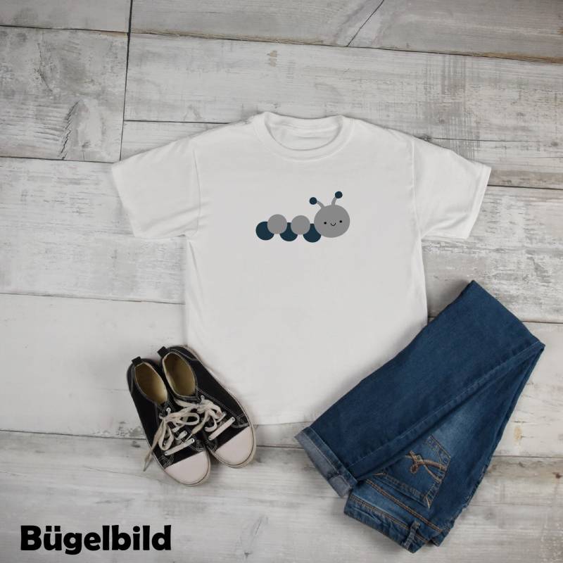 Iron On Bügelbild Raupe Wunschfarbe Xxl Iron On Bügelbild Raupe Wunschfarbe Xxl von byLottieLou