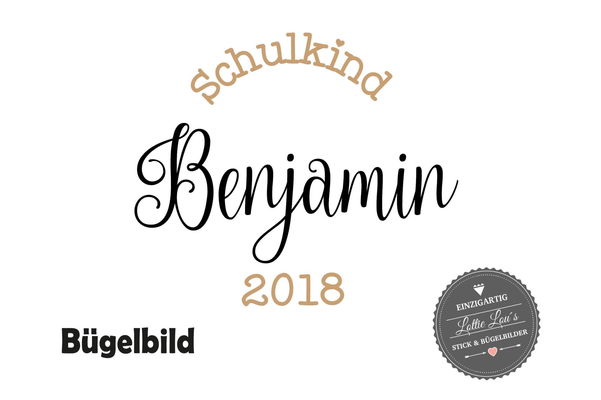 Iron On Bügelbild Schulkind 2019 Mit Wunschname Iron On Bügelbild Schulkind 2019 Mit Wunschname von byLottieLou