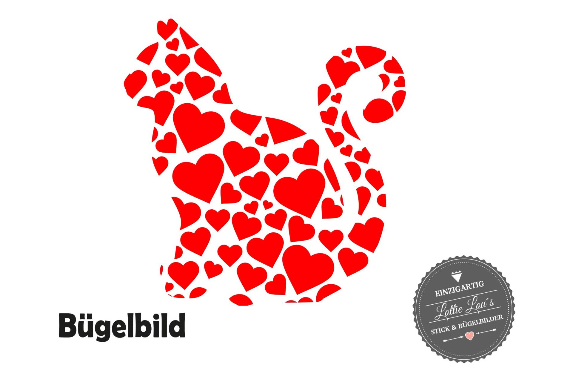 Personalisiertes Bügelbild Katze Cat Kitten Kätzchen Eimit Herzchen in Glitzer Flock Effekt Flex Aufbügler Diy Personalisiertes Bügelbild Katze Cat Kitten Kätzchen Eimit Herzchen in Glitzer Flock Effekt Flex Aufbügler Diy von byLottieLou