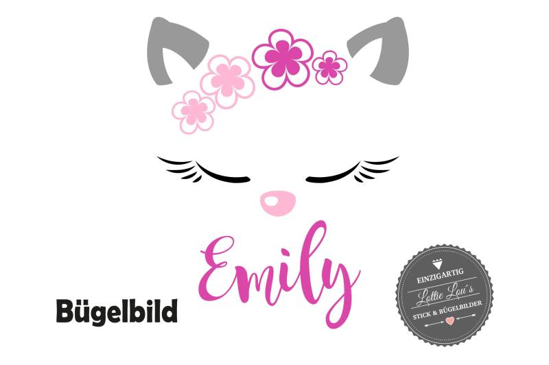 Personalisiertes Bügelbild Katze Cat Kitten Kätzchen Mit Wunschname in Glitzer Flock Effekt Flex Aufbügler Diy Personalisiertes Bügelbild Katze Cat Kitten Kätzchen Mit Wunschname in Glitzer Flock Effekt Flex Aufbügler Diy von byLottieLou