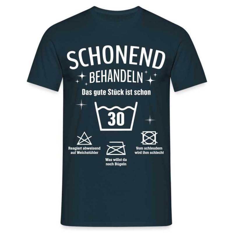 30. Geburtstags T-Shirt Schonend Behandeln - Das Gute Stück Is Schon 30 Lustiges Geschenk Shirt von byShirtify