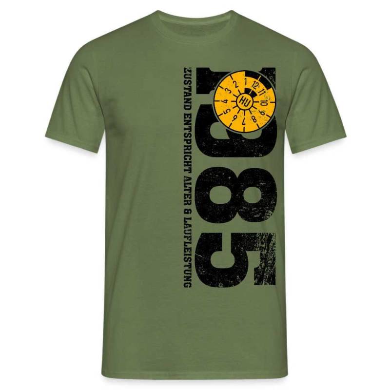 40. Geburtstag 1985 Zustand Entspricht Alter Und Laufleistung Tüv Lustiges Mechaniker Geschenk T-Shirt von byShirtify
