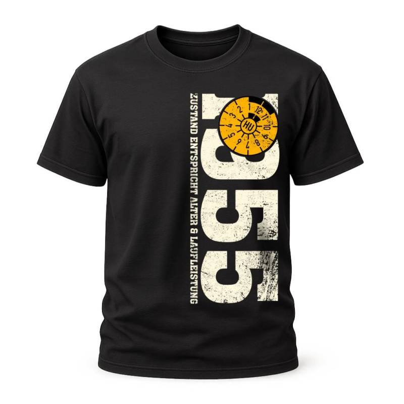 70. Geburtstag Baujahr 1955 Zustand Entspricht Alter Und Laufleistung Tüv Lustiges Mechaniker Geschenk T-Shirt von byShirtify