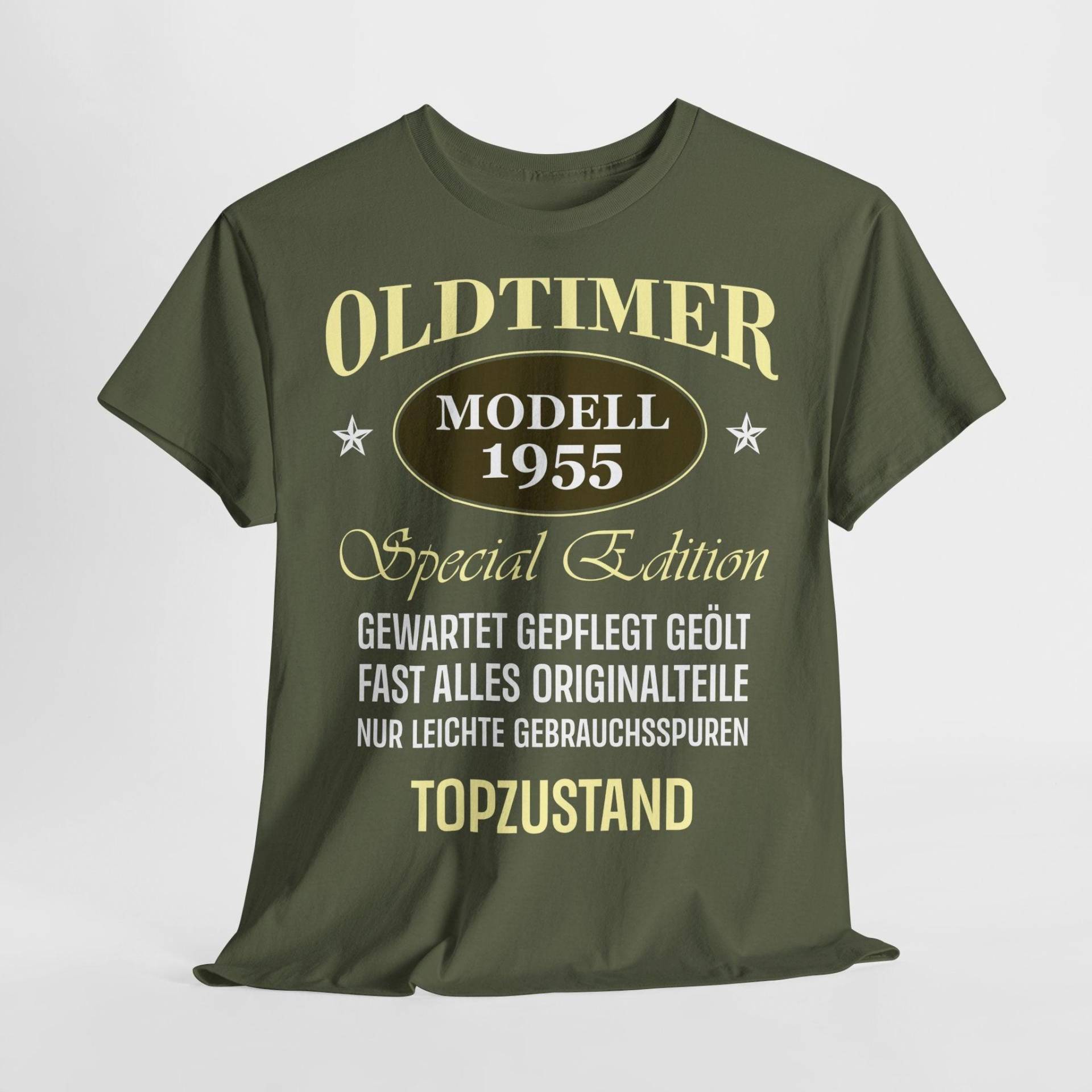 70. Geburtstag Oldtimer Modell 1955 Special Edition Lustiges Geschenk T-Shirt von byShirtify