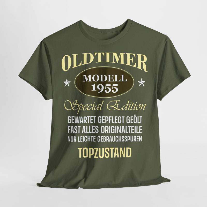 70. Geburtstag Oldtimer Modell 1955 Special Edition Lustiges Geschenk T-Shirt von byShirtify