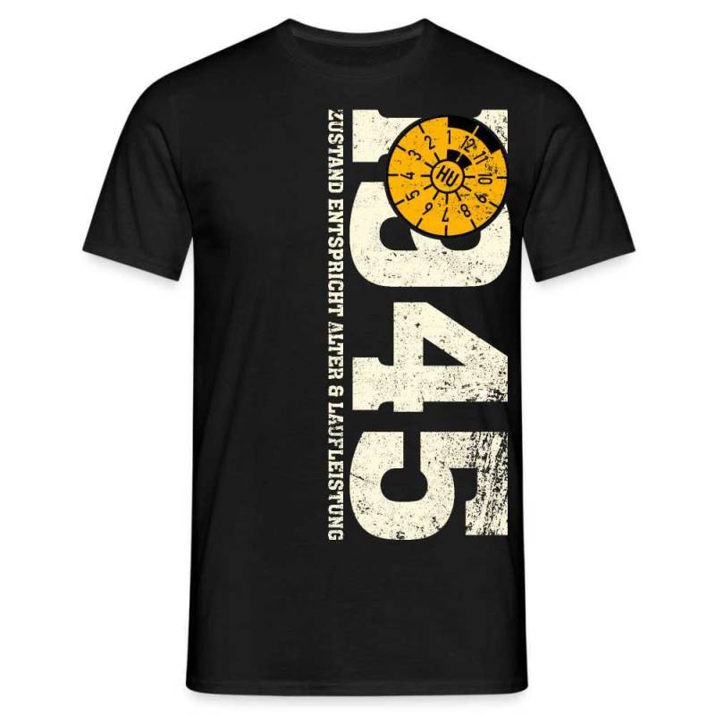80. Geburtstag 1945 Zustand Entspricht Alter Und Laufleistung Tüv Lustiges Mechaniker Geschenk T-Shirt von byShirtify