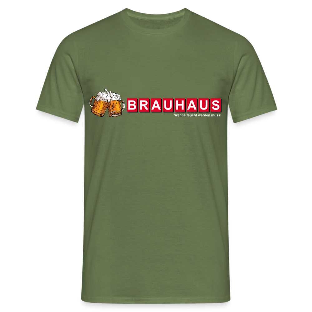 Brauhaus Bier Parodie Shirt - Wenns Feucht Werden Muss Lustiges T-Shirt Brauhaus Bier Parodie Shirt - Wenns Feucht Werden Muss Lustiges T-Shirt von byShirtify