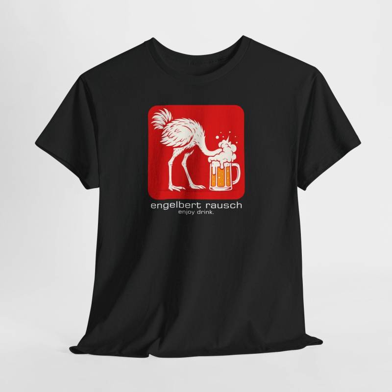Engelbert Rausch T-Shirt - Lustiges Bier Parodie Shirt, Geschenk Für Freunde von byShirtify