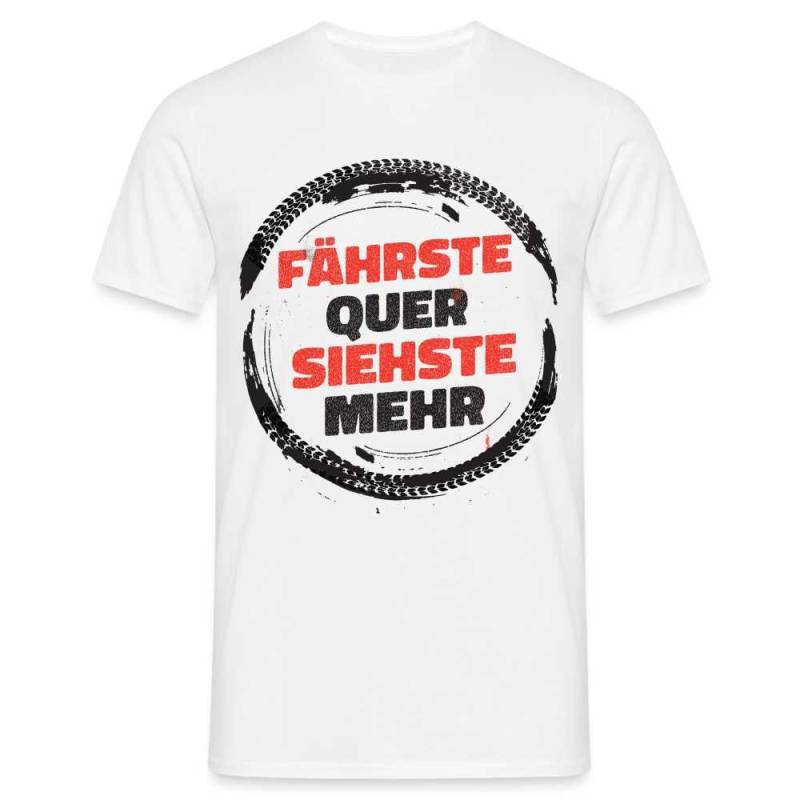 Fährste Quer Siehste Mehr Lustiges T-Shirt von byShirtify