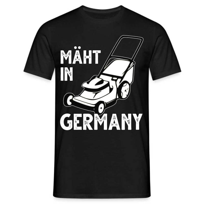 Gärtner Gartenfreunde Rasenmäher Mäht in Germany Lustiges T-Shirt von byShirtify