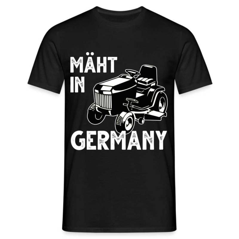 Gärtner Gartenfreunde Rasentraktor Mäht in Germany Lustiges T-Shirt von byShirtify