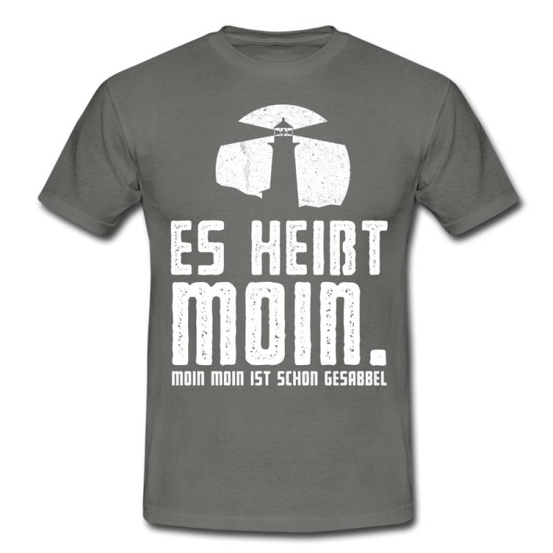 Leuchtturm Es Heißt Moin T-Shirt von byShirtify