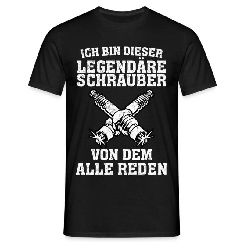 Mechaniker Ich Bin Dieser Schrauber Von Dem Alle Reden Männer T-Shirt von byShirtify