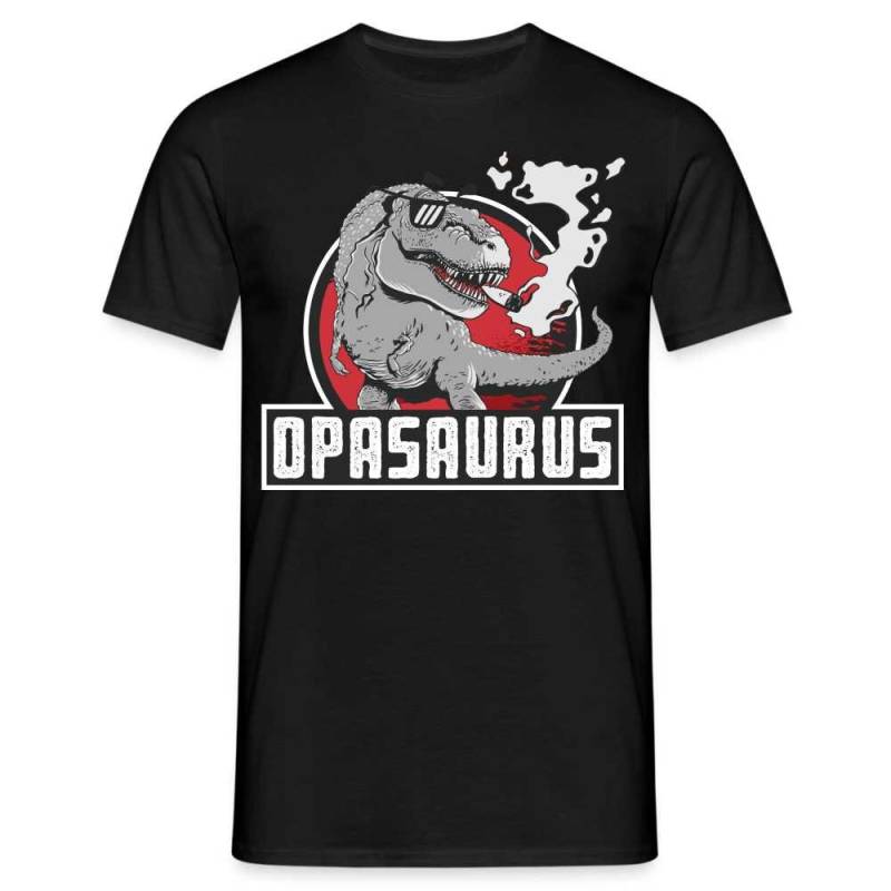 Opa Großvater Shirt Opasaurus T-Rex Lustiges Geschenk T-Shirt von byShirtify
