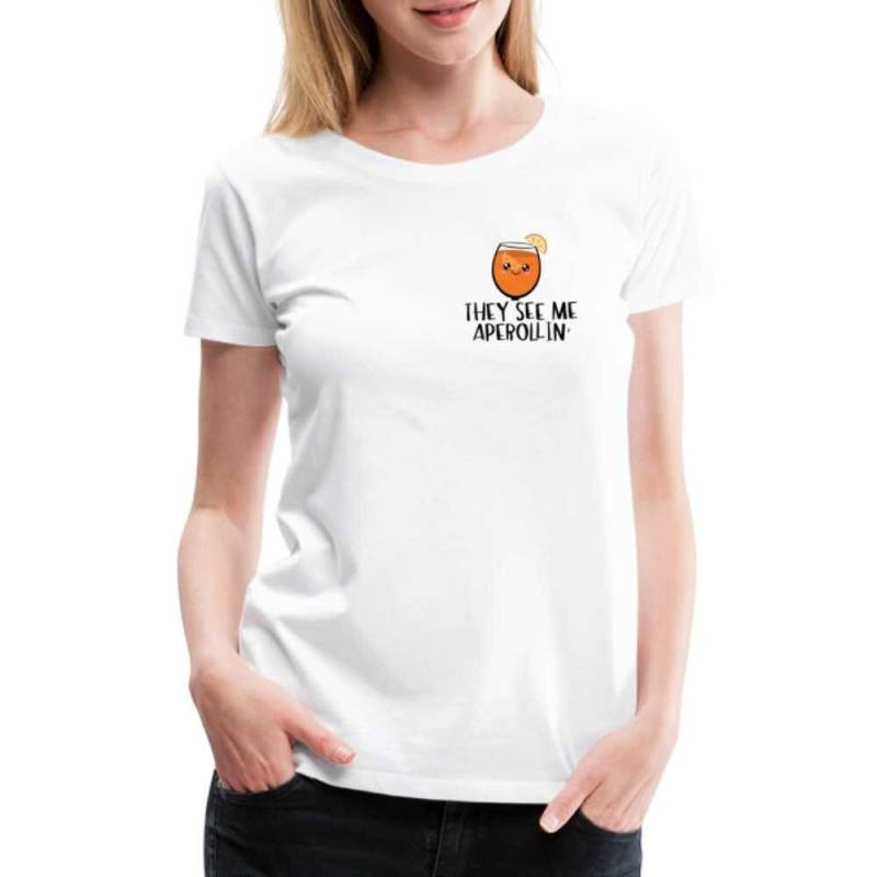 They See Me Aperollin'. Sommergetränk 2023 Aperol Spritz Fan T-Shirt von byShirtify