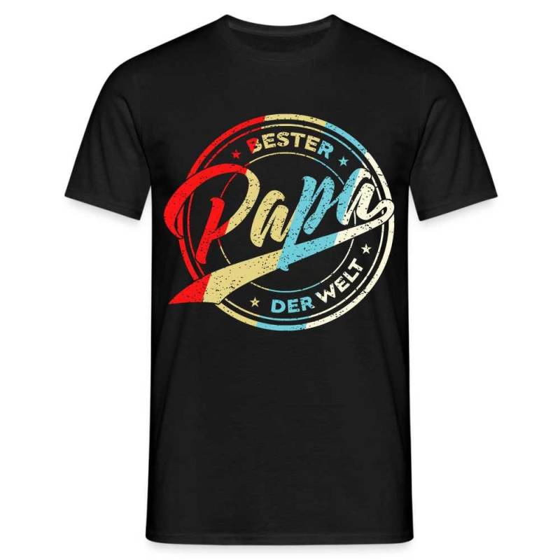 Vatertag Bester Papa Der Welt Geschenk Geschenkidee Männer T-Shirt von byShirtify