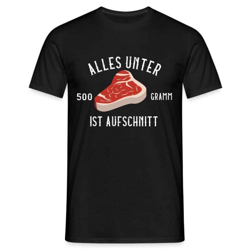 steak Alles Unter 500 Gramm Ist Aufschnitt Lustiges T-Shirt von byShirtify