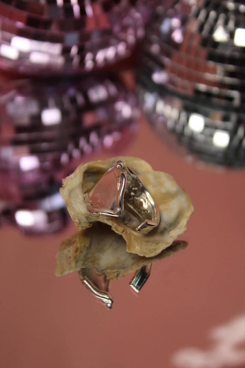 Heritage Bloom - Ring Mit Blume Aus Altem Besteck von byhoneybloom