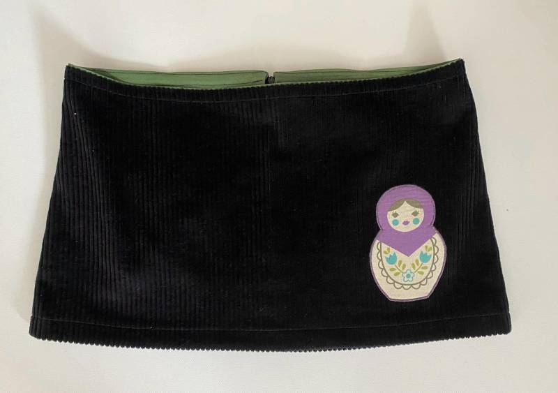 Gr. S Cordrock Mit Matrouschka von bymeLieblingsstuecke