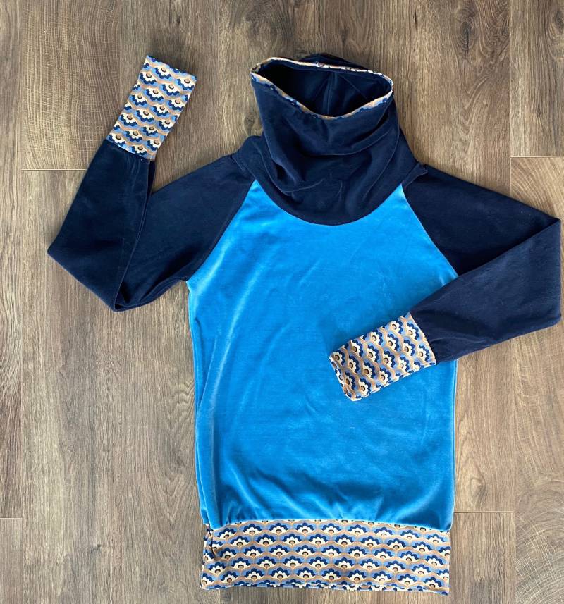 Größe S/M, Nicky Pulli, Kragenpulli Damen von bymeLieblingsstuecke