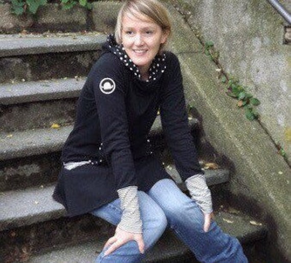 Hoodiekleid, Langarmkleid, Pullikleid, Sweatkleid von bymeLieblingsstuecke