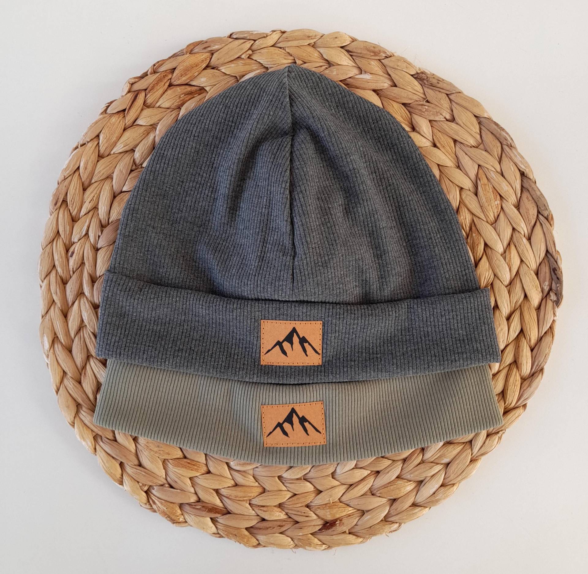 Hipster Beanie Mütze Mit Label/Patch Mann Und Kinder von bymini20