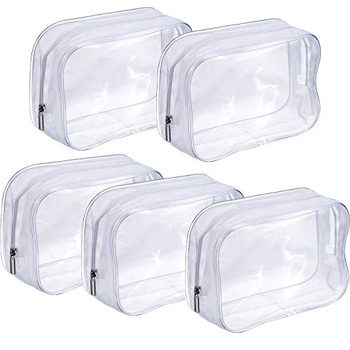 Transparent Kosmetiktasche,PVC Kulturbeutel 5 stück Wasserdicht Kosmetik Reiseset mit Reißverschlüssen für Männer und Frauen Reise Geschäft Urlaub Bad Organisieren Transparent Kosmetiktasche,PVC Kulturbeutel 5 stück Wasserdicht Kosmetik Reiseset mit Reißverschlüssen für Männer und Frauen Reise Geschäft Urlaub Bad Organisieren von byou