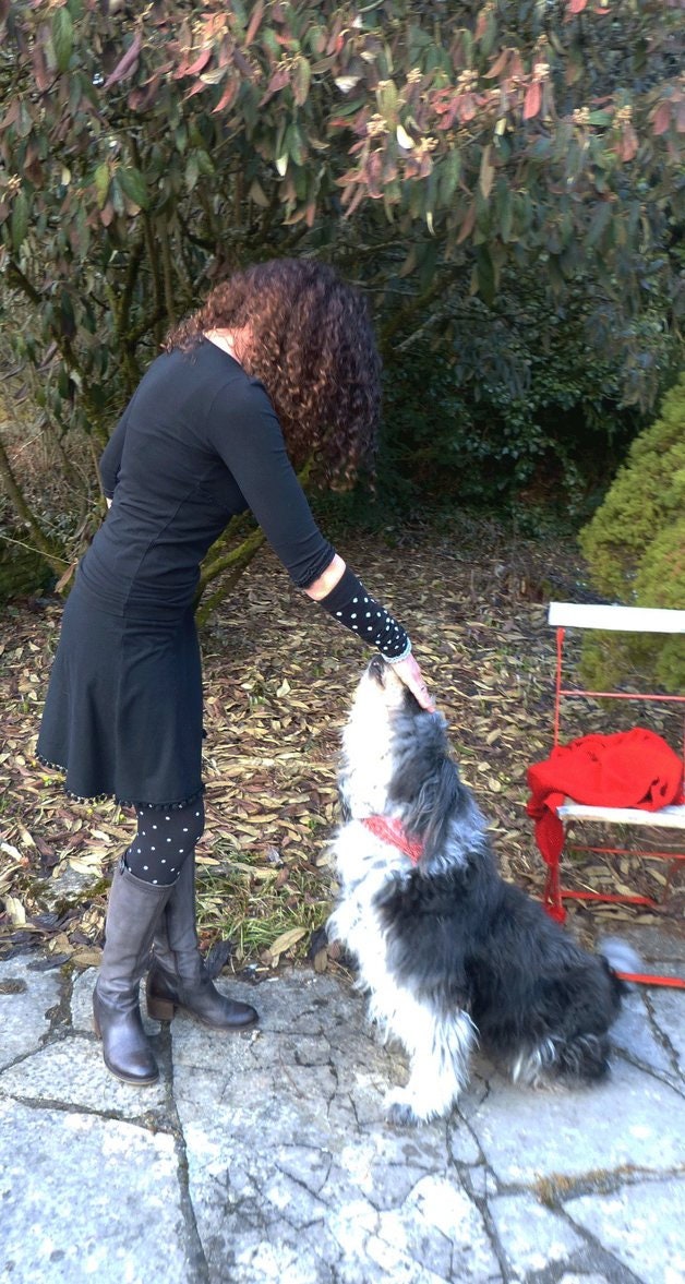 Rock in A-Form Schwarz - Ganzjahrestauglich von bysita