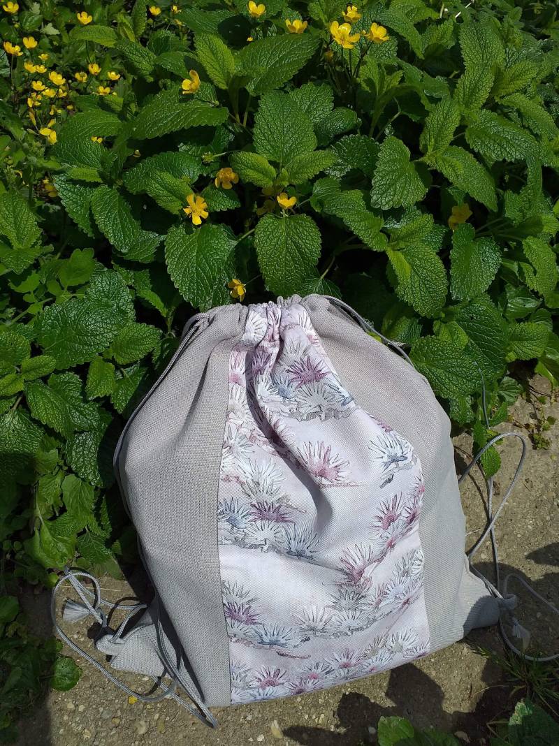 Gemusterter Kordelzug Rucksack Gemusterter Kordelzug Rucksack von cHilibyCili