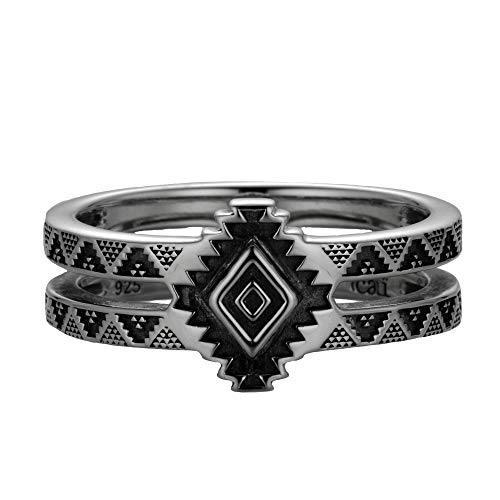 cai Herren Ring 925/- Sterling Silber Mattiert Silbergrau 274270106 von caÏ