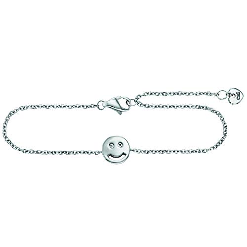 Caï Damen Armband 925/- Sterling Silber 16+3cm glänzend Zirkonia weiß 135260083-19 von Caï