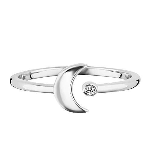 Caï Damen Ring 925/- Sterling Silber rhodiniert Zirkonia weiß 135270161 von Caï