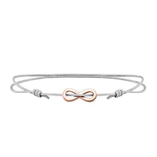 cai Damen Armband 925/- Sterling Silber 16-20cm rotvergoldet rot 135260111-19 von caÏ