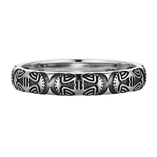 cai Herren Ring 925/- Sterling Silber Mattiert Silbergrau 274270105 von caÏ