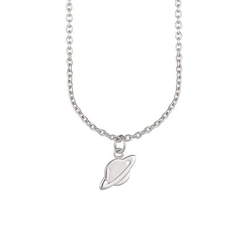 cai Damen Anhänger mit Kette 925/- Sterling Silber 39+5cm Glänzend weiß 274240125-44 von cai
