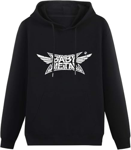 caipiao Babymetal Metal Mens Hoodies Black Sweatshirts Size XL von caipiao