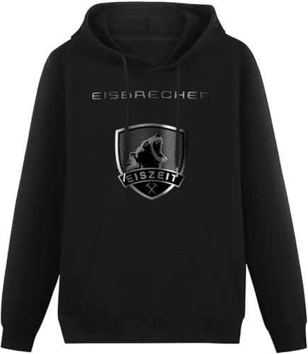 caipiao Eisbrecher Eiszeit Black Printing Graphic Mens Sweatshirts Unisex Hooded Size XXL von caipiao