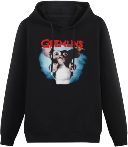 caipiao Gremlins Gizmo Merchandise Black Men's Hoodie Graphic Sweatshirt Size XXL von caipiao