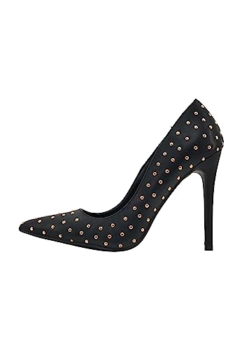 caissa Damen Pumps mit Nieten, SCHWARZ, 37 EU von caissa