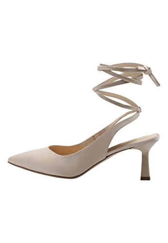 caissa Damen Slingback-Pumps, Beige, 37 EU von caissa