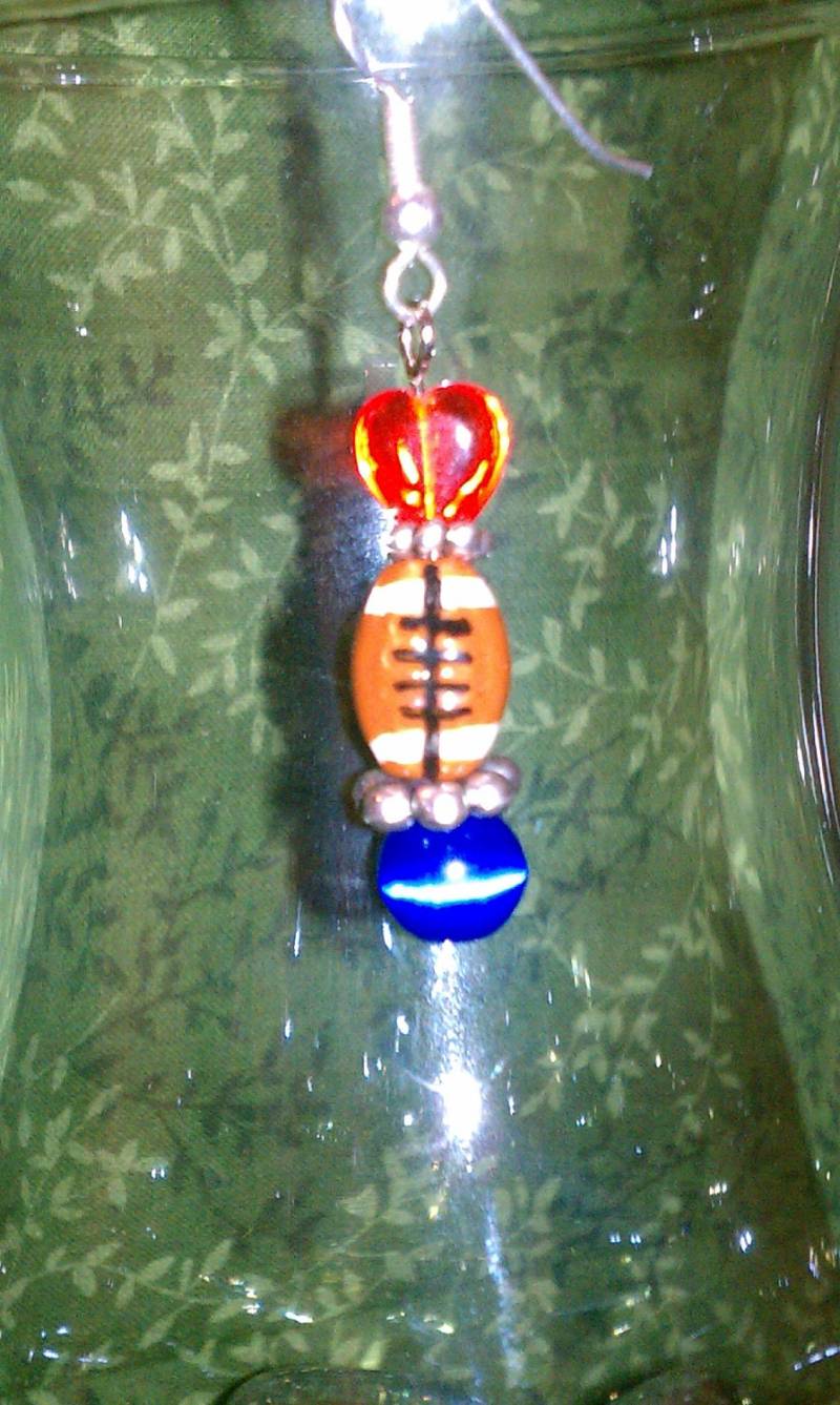 Gators Love Football Ohrringe | E80 von caitlinsfairycircle